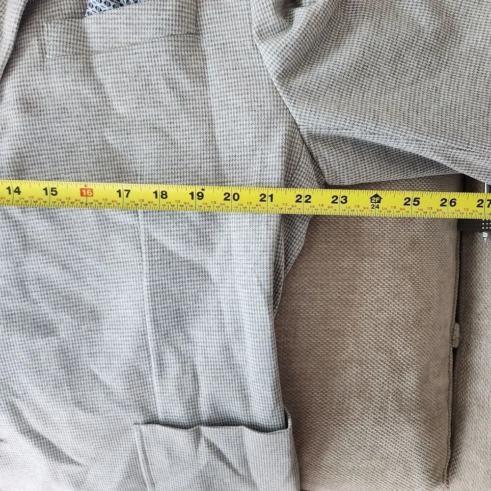 7 DIAMONDS Men's XXL Gray Westport Stretch Blazer NWT
